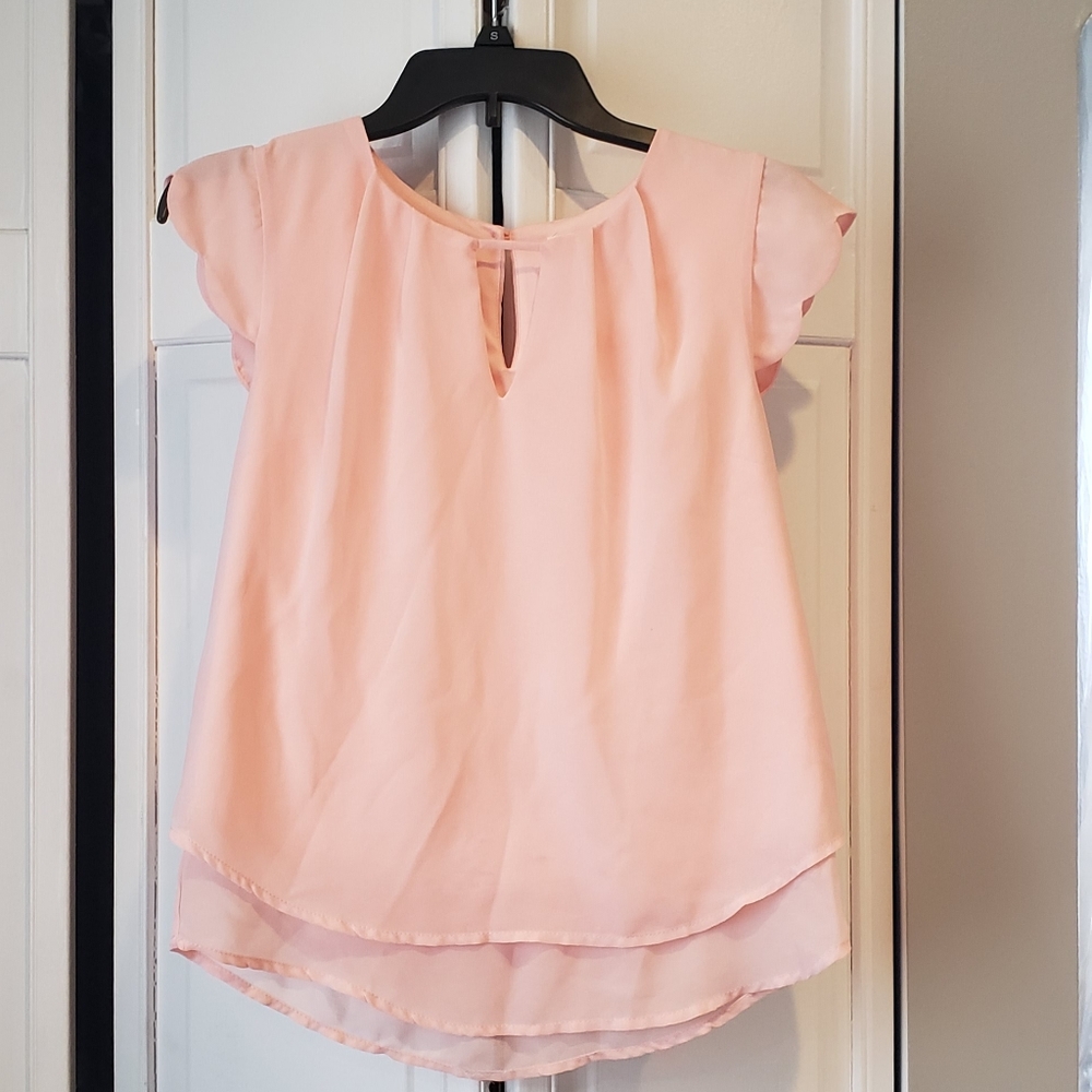Light pink blouse
